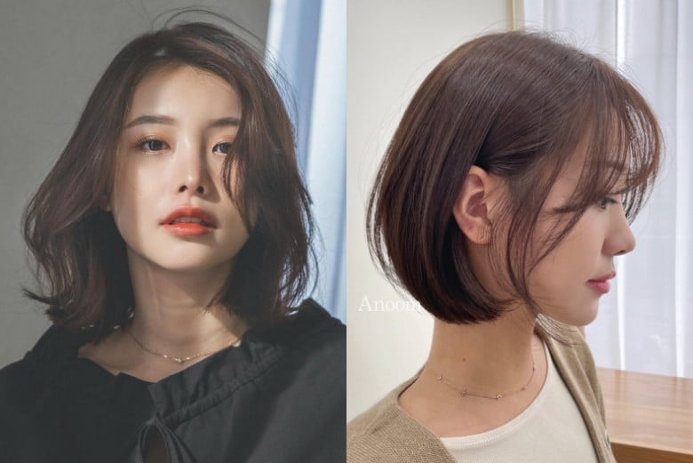 Với những người có gương mặt tròn và cằm ngắn, kiểu tóc quá ngắn có thể khiến khuôn mặt thêm phần đầy đặn