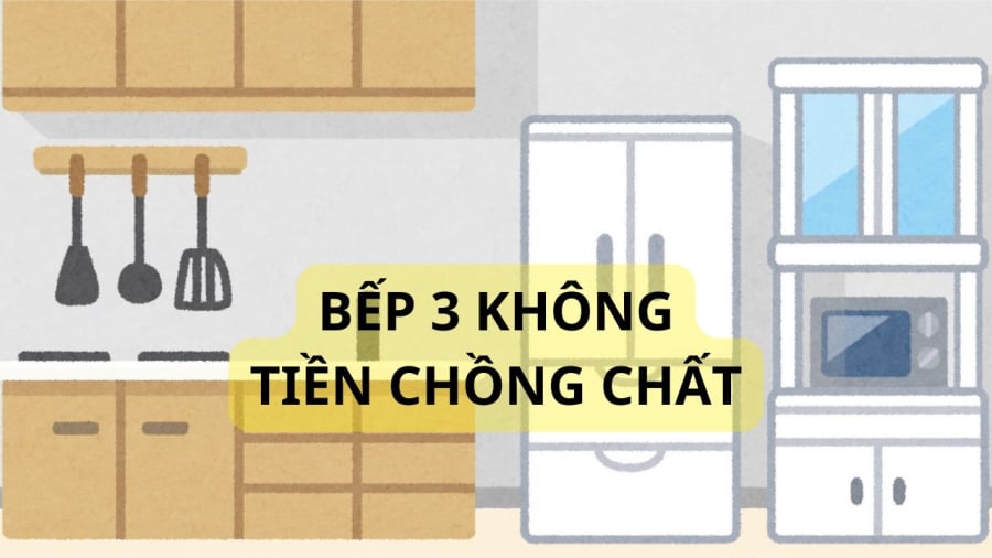 Bếp gọn gàng không lạnh, không bẩn không lộn xộn thì sẽ tụ tài