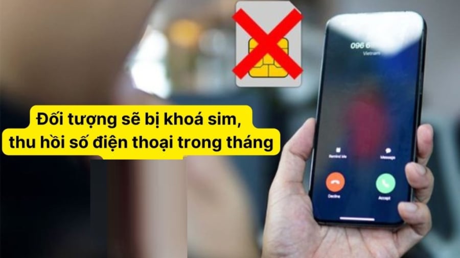 Trước 31/5/2025: 4 trường hợp bị khoá SIM, thu hồi số điện thoại, người dân phải biết sớm