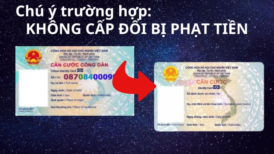 Những ai có thẻ CCCD còn hiệu lực vẫn được dùng, những ai thuộc diện cấp đổi mà cố tình không cấp đổi sẽ bị phạt theo quy định