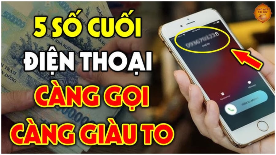 Số điện thoại may mắn