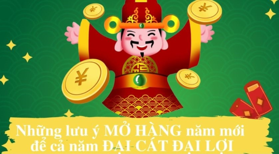  Cách chọn người xông đất, mở hàng thường căn cứ vào ngũ hành (mệnh), can chi, và tử vi của các năm. (Ảnh minh họa)