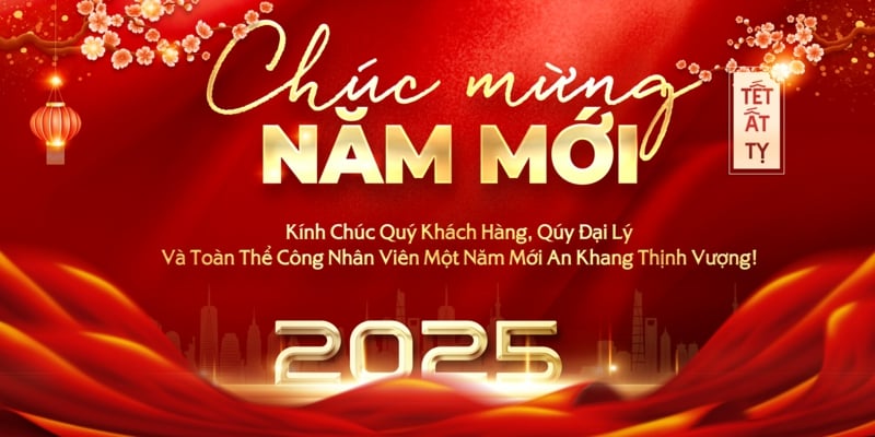 Lời chúc mừng năm mới 2025 ý nghĩa