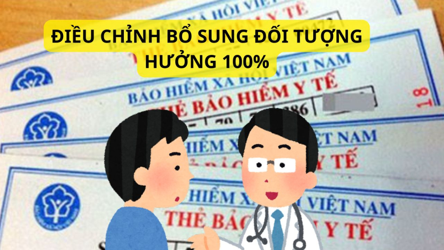 Quy định mới bổ sung điều chỉnh một số đối tượng BHYT 100%