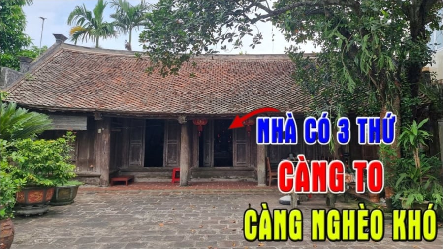 3 thứ trong nhà càng to càng mất lộc