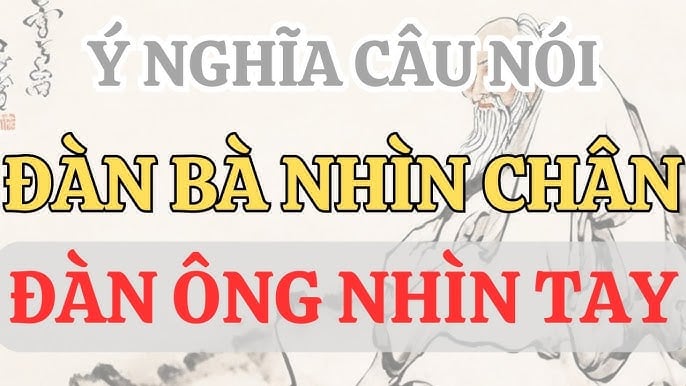 Tại sao tay đàn ông và chân phụ nữ lại là những điểm đáng chú ý? 