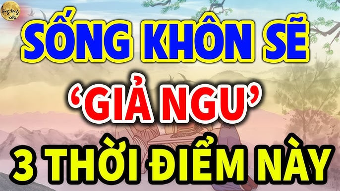 Dưới đây là 3 thời điểm quan trọng mà những người thông minh thường chọn cách 