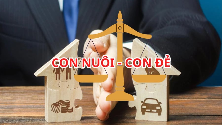 Con nuôi hợp pháp và con đẻ cùng có quyền thừa kế ngang nhau