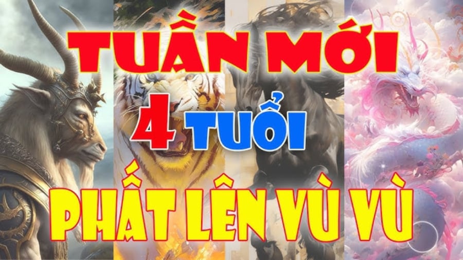 Thứ Hai đầu tuần: 3 tuổi “nhúng mình” chĩnh Vàng, vị trí đầu Tiền - Tài quấn thân