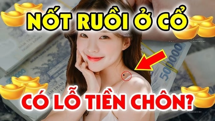 3 vị trí nốt ruồi là Hố Chôn Tiền, trước tuổi 40 có của ăn của để