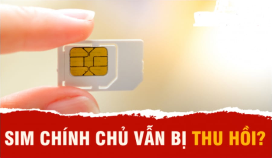 5 trường hợp số điện thoại chính chủ vẫn bị thu hồi trong năm 2025