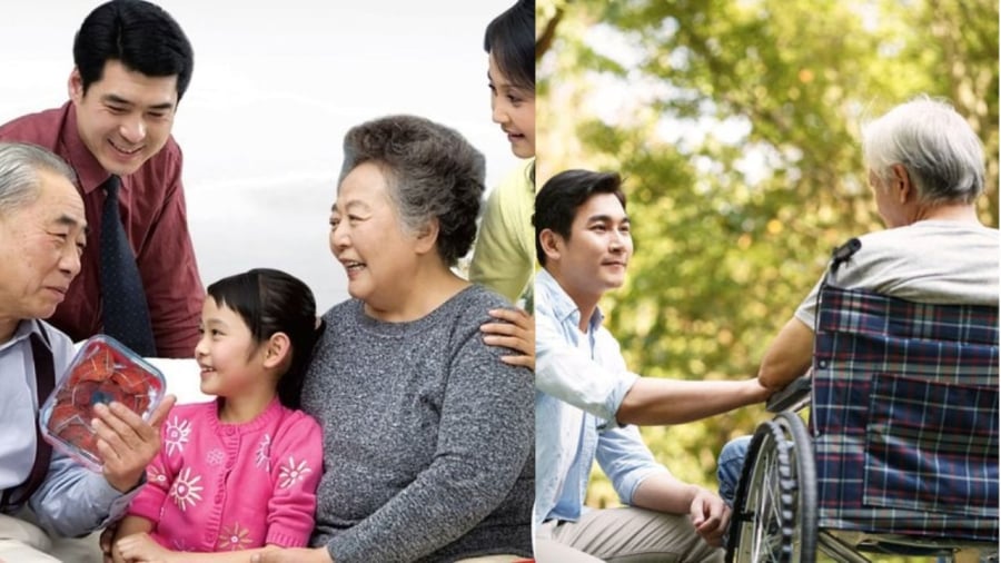 Luật có quy định con cái có nghĩa vụ phụng dưỡng cha mẹ nhất là khi cha mẹ ốm đau bệnh tật