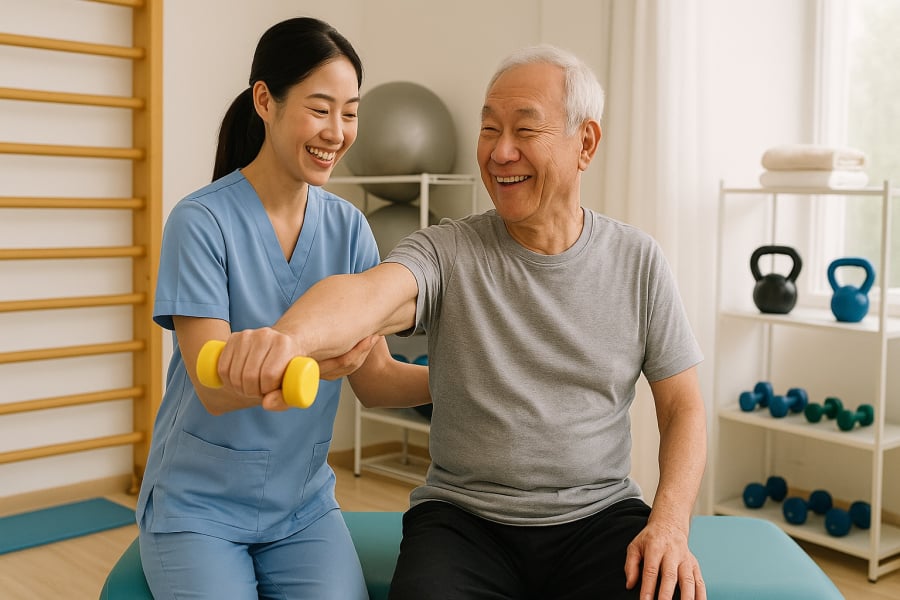 Kỹ thuật phục hồi chức năng là ngành học giúp người bệnh khôi phục vận động và chức năng cơ thể sau chấn thương, tai nạn hoặc bệnh lý
