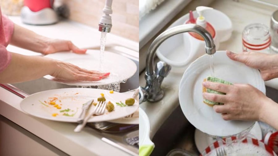 Rửa bát tưởng là chuyện nhỏ nhưng không nhỏ