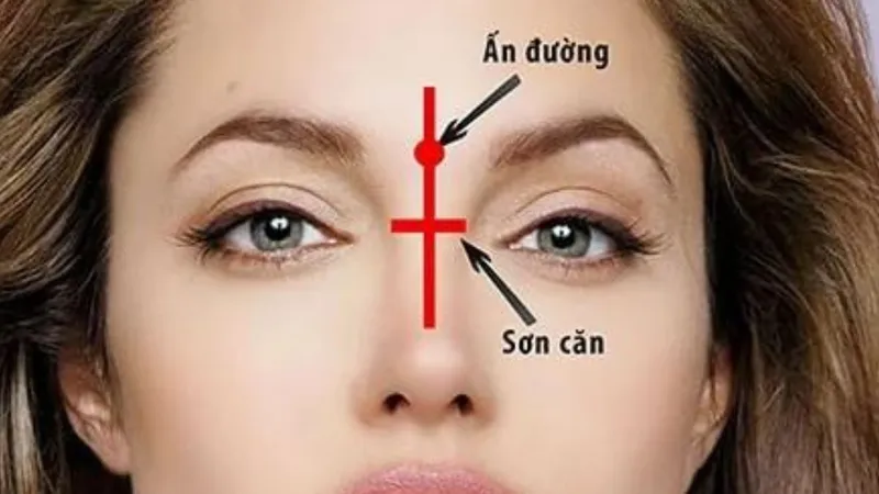 Ấn đường sáng rỡ