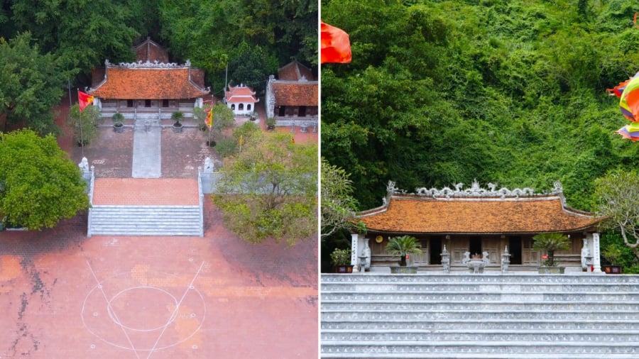 Đền thờ Mai An Tiêm nằm dưới chân núi An Tiêm, xã Nga Phú, huyện Nga Sơn, tỉnh Thanh Hóa.