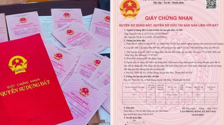 Sổ đỏ là giấy tờ quan trọng liên quan tới việc sử dụng đất