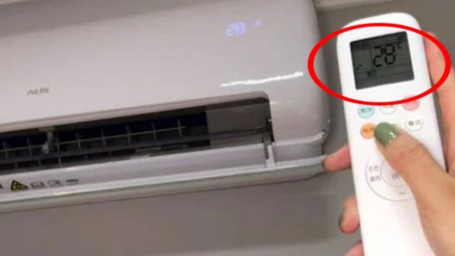 Mức tiết kiệm điện nhất là khi nhiệt độ trong phòng khách chỉ chênh lệch với nhiệt độ bên ngoài từ 6 đến 10 độ C.