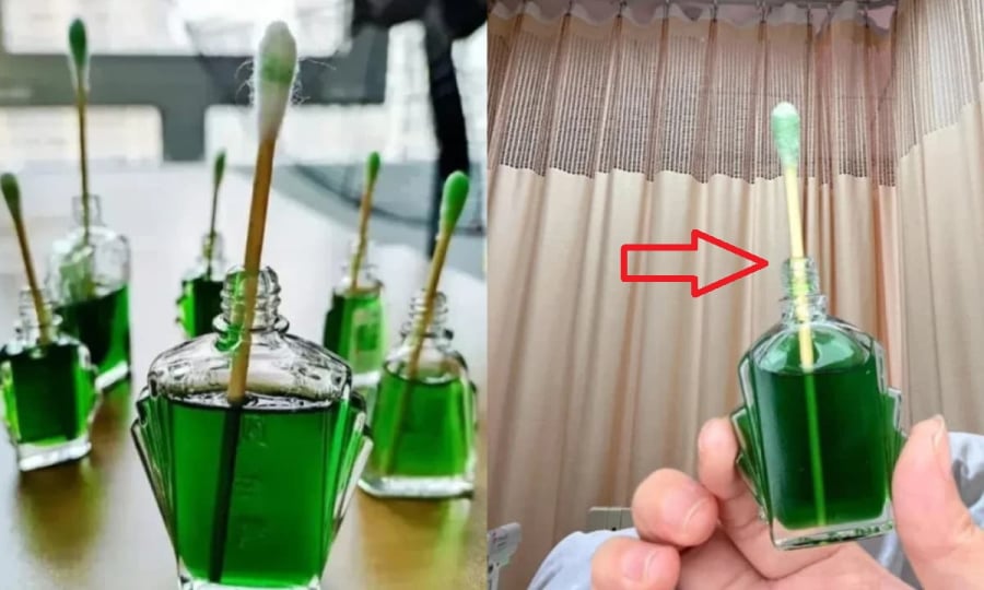Một trong những tác dụng chính của việc cắm bông tăm vào lọ dầu gió là làm cho mùi hương tỏa ra khắp không gian xung quanh.