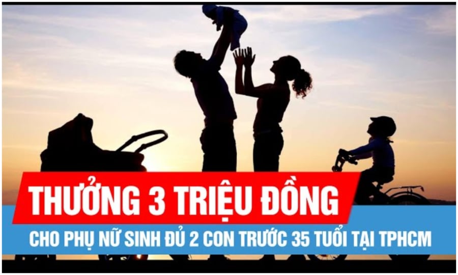 Phụ nữ sinh đủ 2 con được nhận trợ cấp tiền hàng tháng đúng không?
