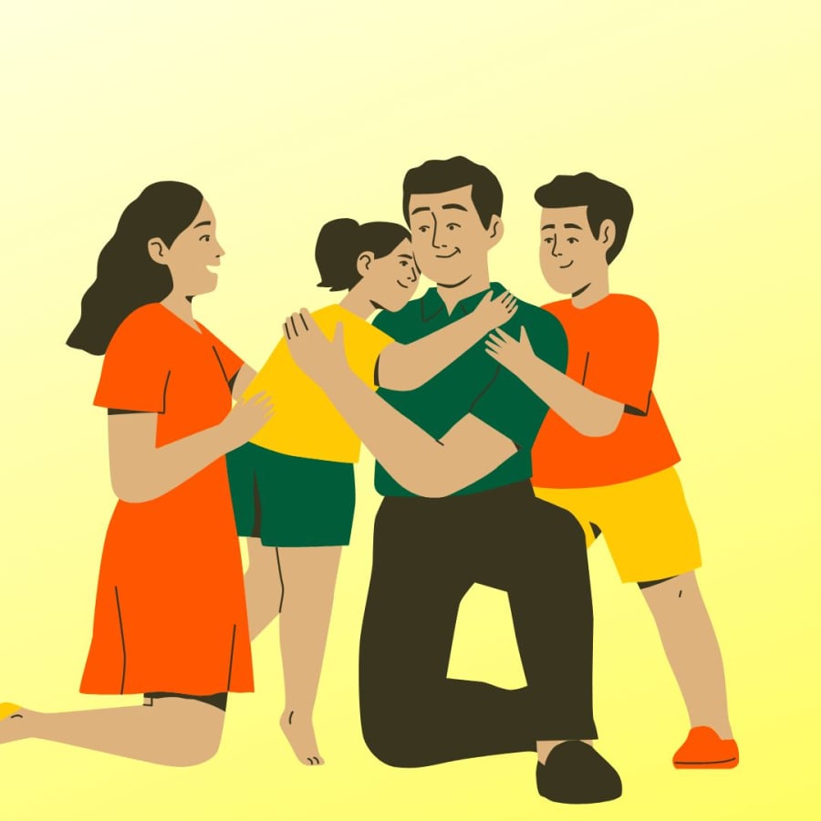 Một gia đình mà luôn êm ấm, thành viên đoàn kết thì chắc chắn sẽ giàu phúc khí phát tài