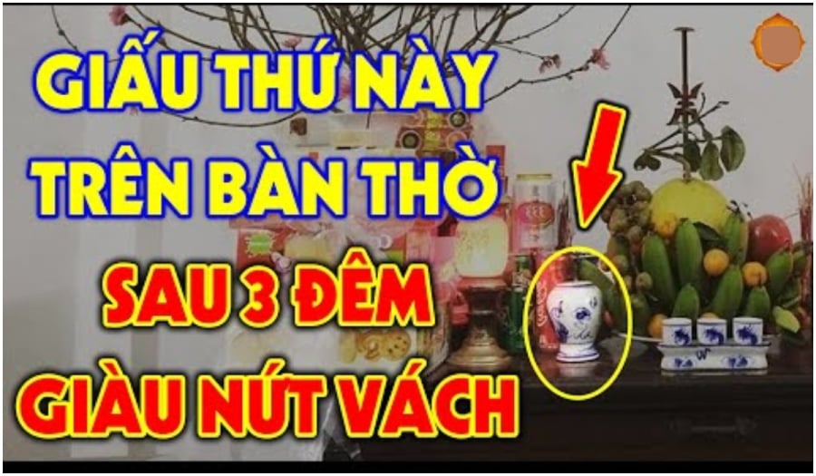 3 thứ nên đặt lên bàn thờ trong ngày Rằm, mùng 1 giúp chiêu tài đón lộc