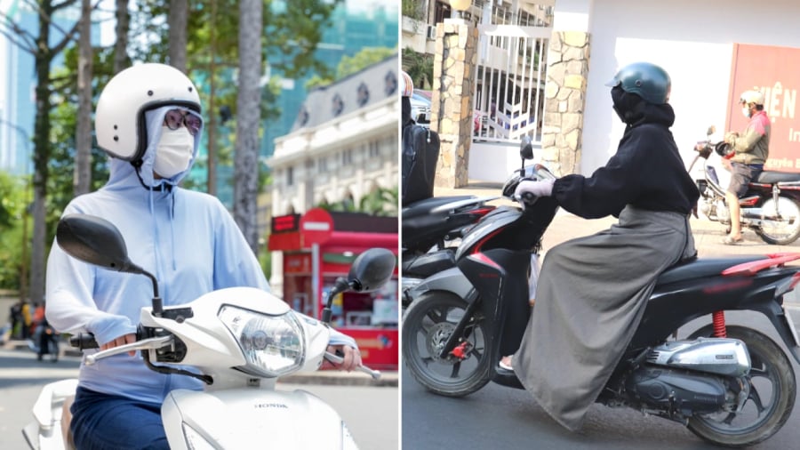 Các áo chống nắng màu tối có khả năng cản tia UV tốt hơn nhưng hấp thụ nhiệt nhiều hơn so với các áo chống nắng màu sáng.