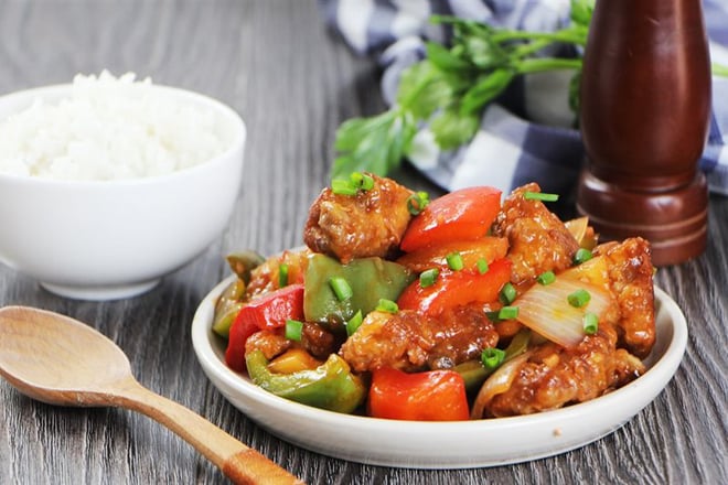 Cách làm sườn xào chua ngọt