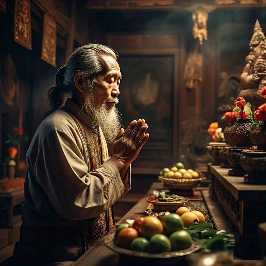 Bài cúng rằm tháng 4 thần tài, văn khấn thần tài rằm tháng 4 cầu may mắn, tài lộc: