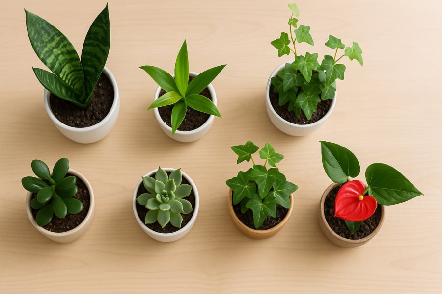 Đặt cây phong thủy đúng loại, đúng vị trí có thể giúp cải thiện tinh thần và thu hút vận may trong công việc.