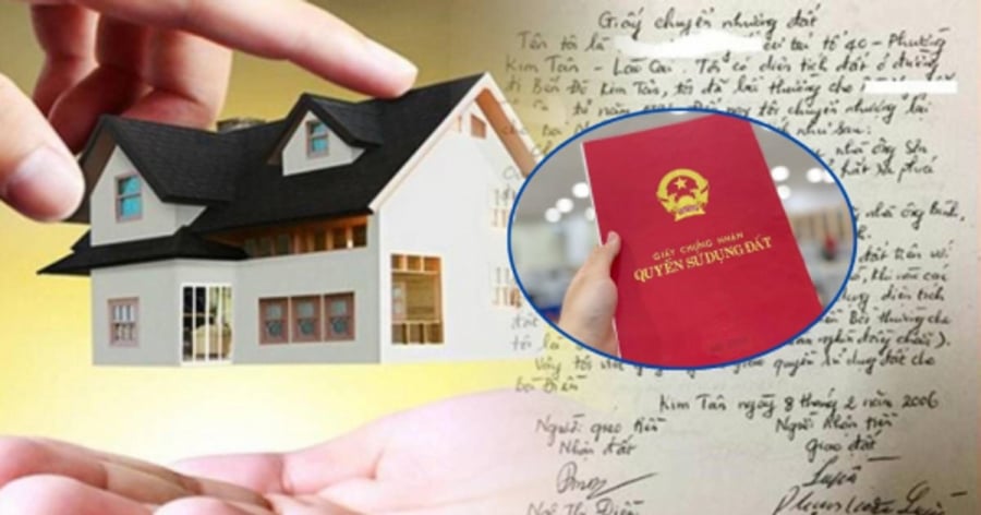 2 trường hợp mua bán giấy viết tay được cấp sổ đỏ