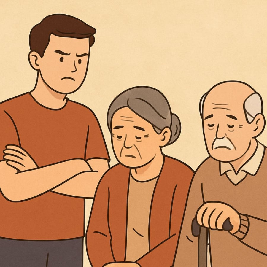 Cha mẹ dẫu nghèo thì vẫn nuôi ta bằng tất cả những gì họ có, muốn giàu hãy tự ta xây dựng