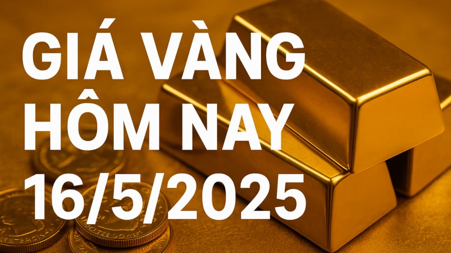 Giá vàng hôm nay 16/5/2025 giảm sâu tới 2,5 triệu đồng/lượng – diễn biến hiếm gặp khiến thị trường xôn xao.
