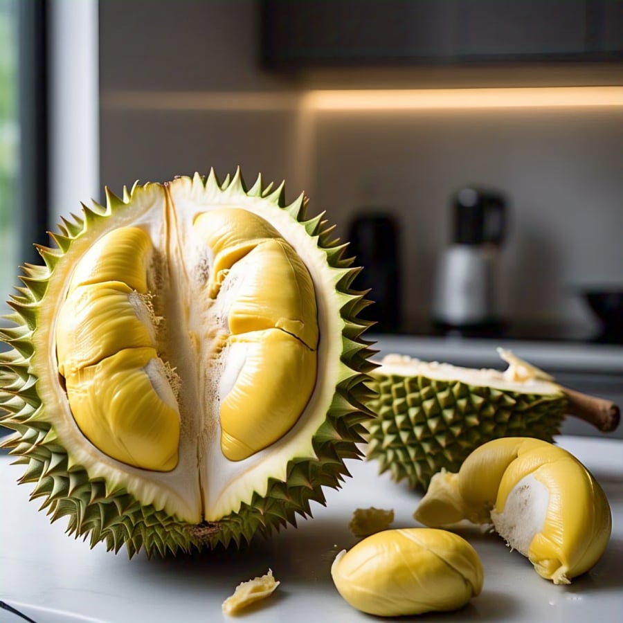 Sầu riêng chứa nhiều đường, có lượng calo lớn, càng ăn càng dễ gây tăng cân.
