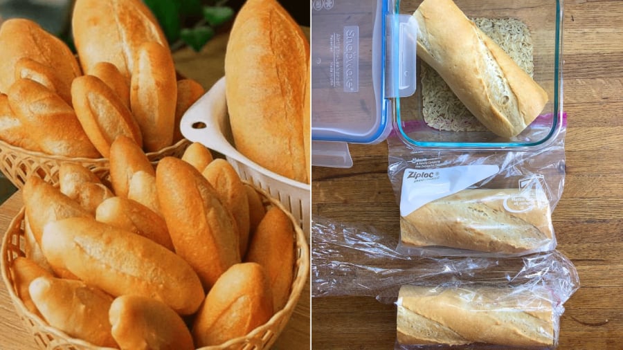 Có nhiều cách khác nhau giúp bạn bảo quản bánh mì trong thời gian dài.
