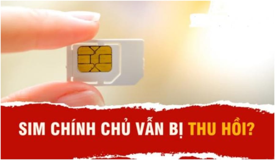 Trường hợp bị thu hồi số điện thoại