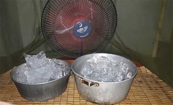 Chỉ với một vài thao tác đơn giản, mẹo đắp khăn ẩm lên quạt có thể giúp bạn