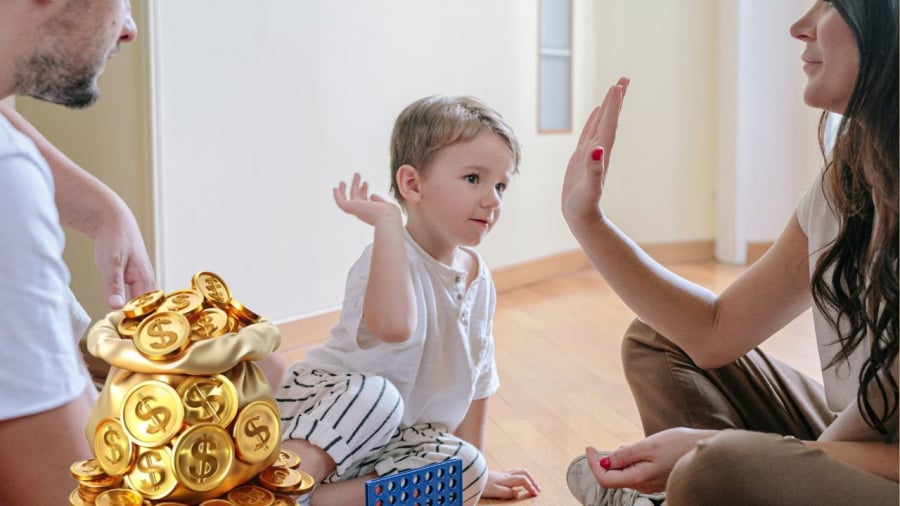 Không để con biết về sự dư dả tài chính sẽ là động lực thúc đẩy con
