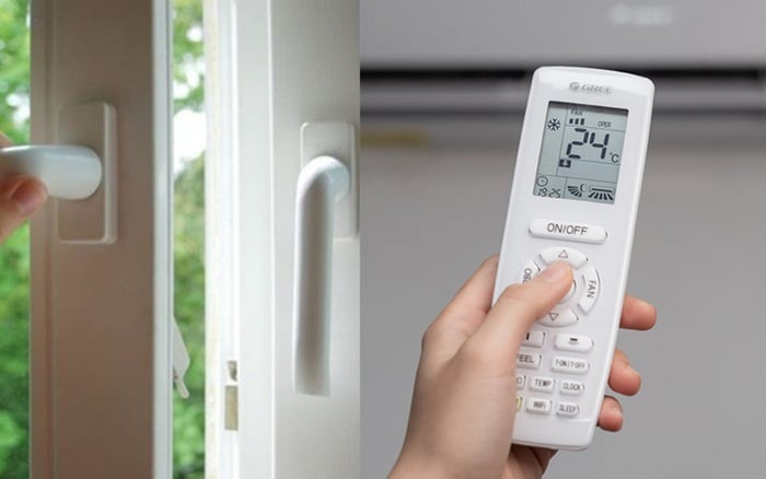 Bật điều hòa nên đóng kín cửa hay để cửa hở? Tưởng đơn giản mà 90% đang làm sai
