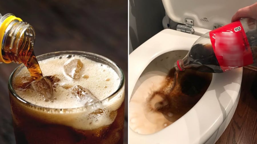 Nước ngọt có ga có thể giúp bạn giải quyết nhiều vấn đề trong gia đình.