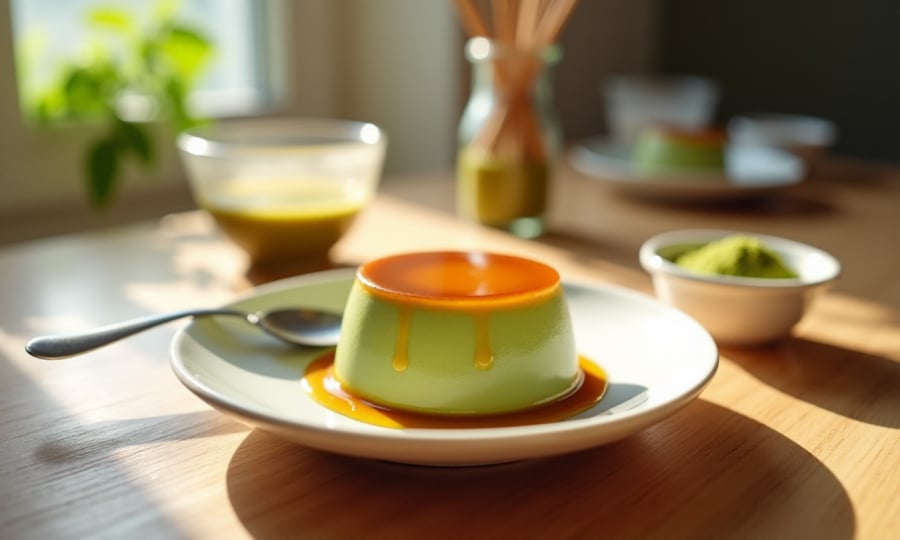cach-lam-banh-flan-cho-be-an-dam-voi-matcha