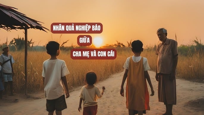 Mỗi việc người lớn làm hôm nay không chỉ ảnh hưởng đến chính mình mà còn tác động sâu sắc đến phúc phần con cháu mai sau.
