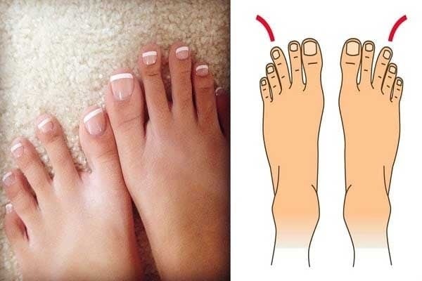 Kiểu bàn chân này phản ánh một người sống tình cảm, dễ xúc động và giàu lòng trắc ẩn.