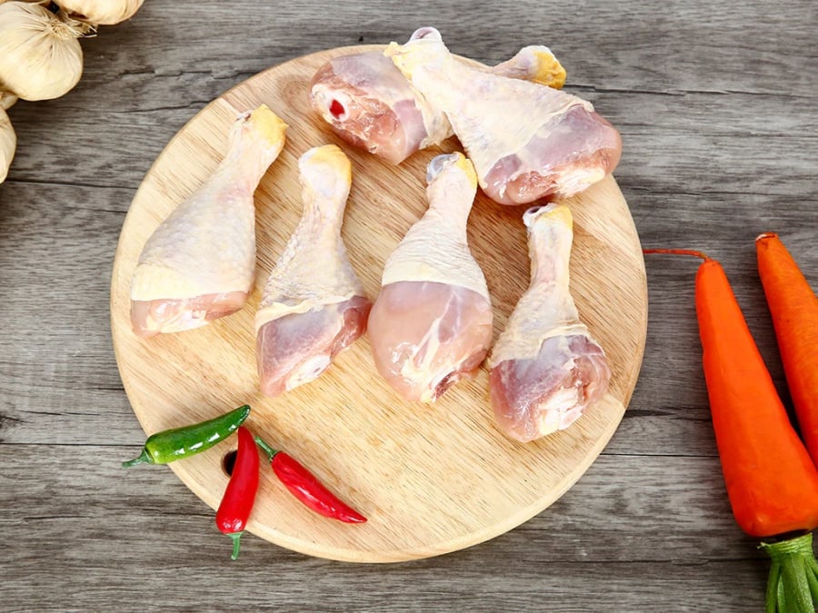 Đùi gà để nướng xá xíu