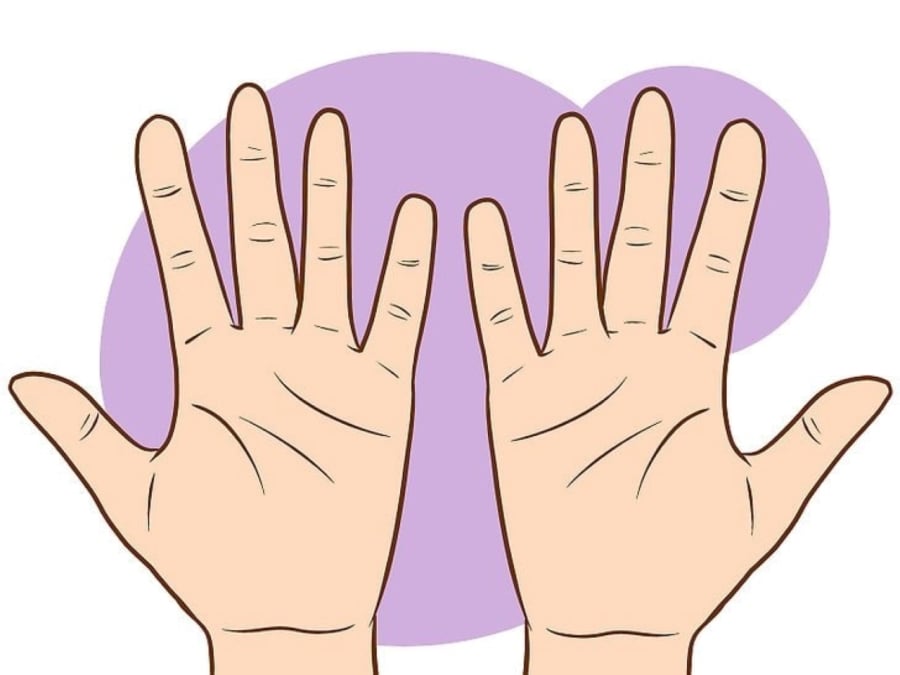 Theo nhân tướng học, bàn tay không có hoa tay mang theo những ý nghĩa đặc biệt. Họ thường là những người không có hoa tay thường là những người sống thật thà và chất phác... (Ảnh minh họa)