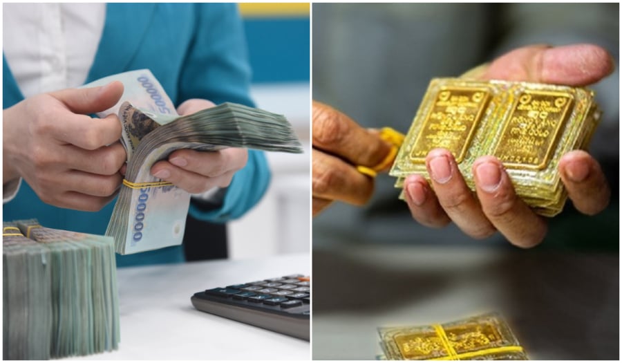 Có 200 triệu nên gửi tiết kiệm hay mua vàng?
