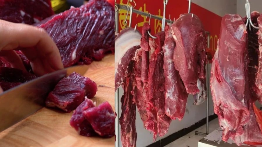 Mua thịt bò nhớ chú ý khi người bán thái và cách trưng bày thịt