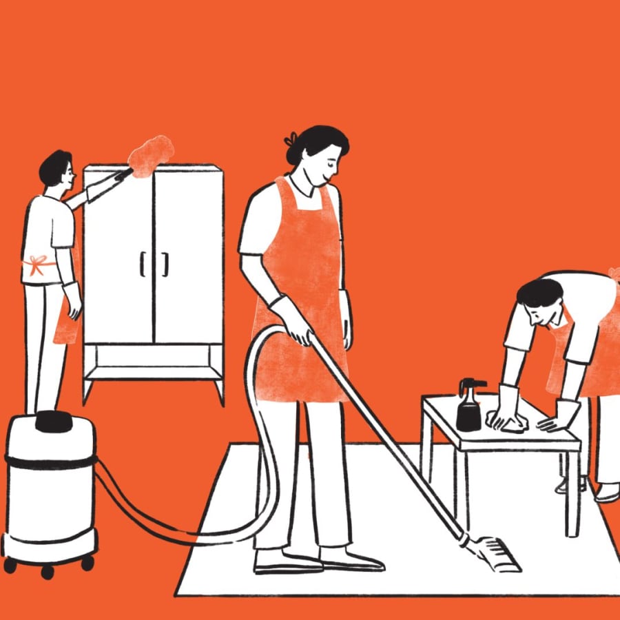 Những người chồng yêu vợ thường sẵn sàng chia sẻ việc nhà
