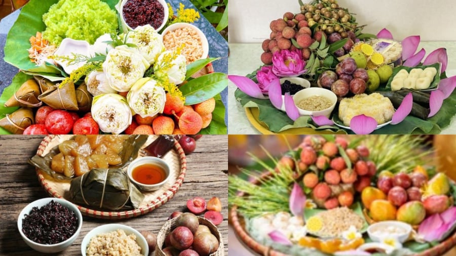 Những món ăn, trái cây đặc trưng trong dịp Tết Đoan Ngọ