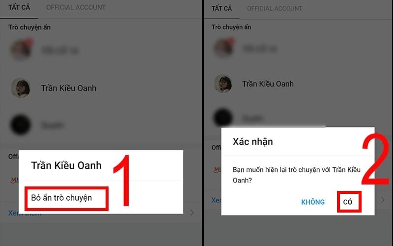Zalo có nút bấm: Ẩn hết tin nhắn bí mật, chẳng lo bị lộ thông tin